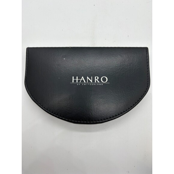 HANRO Deluxe Travel Grooming Black Kit Manicure Makeup Brushes LED Mirror - Picture 5 of 8